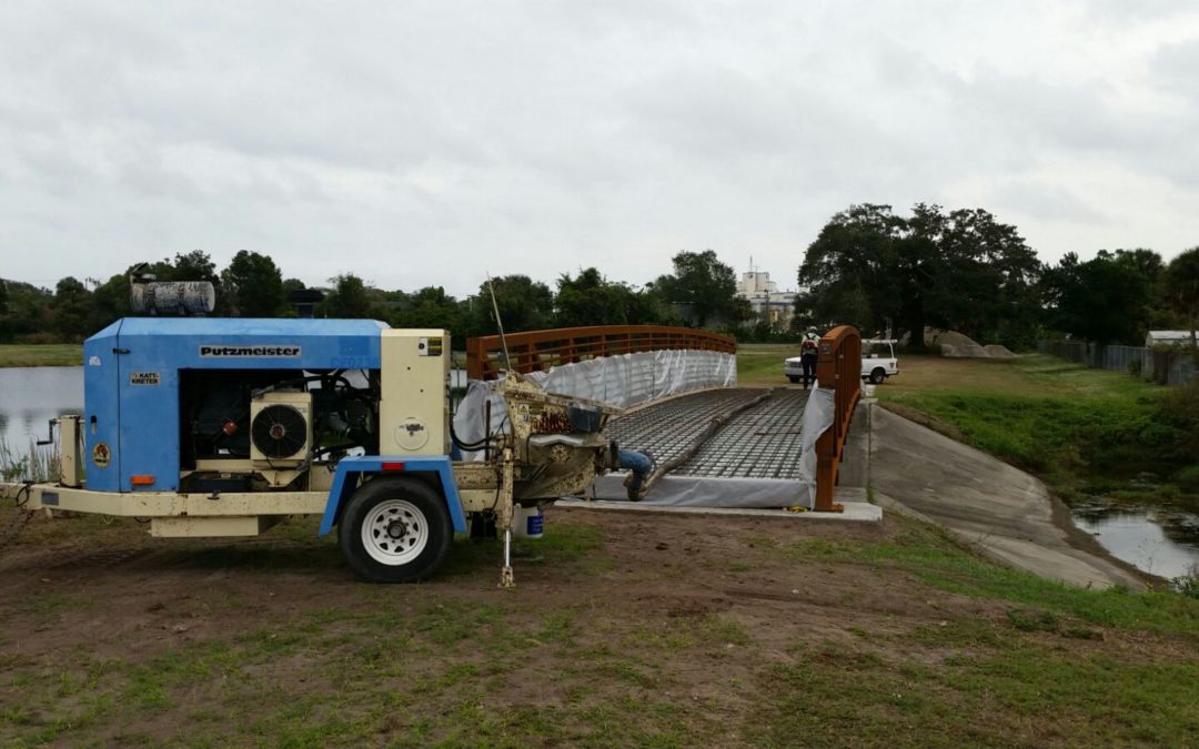 Concrete pumping for the City of Orlando